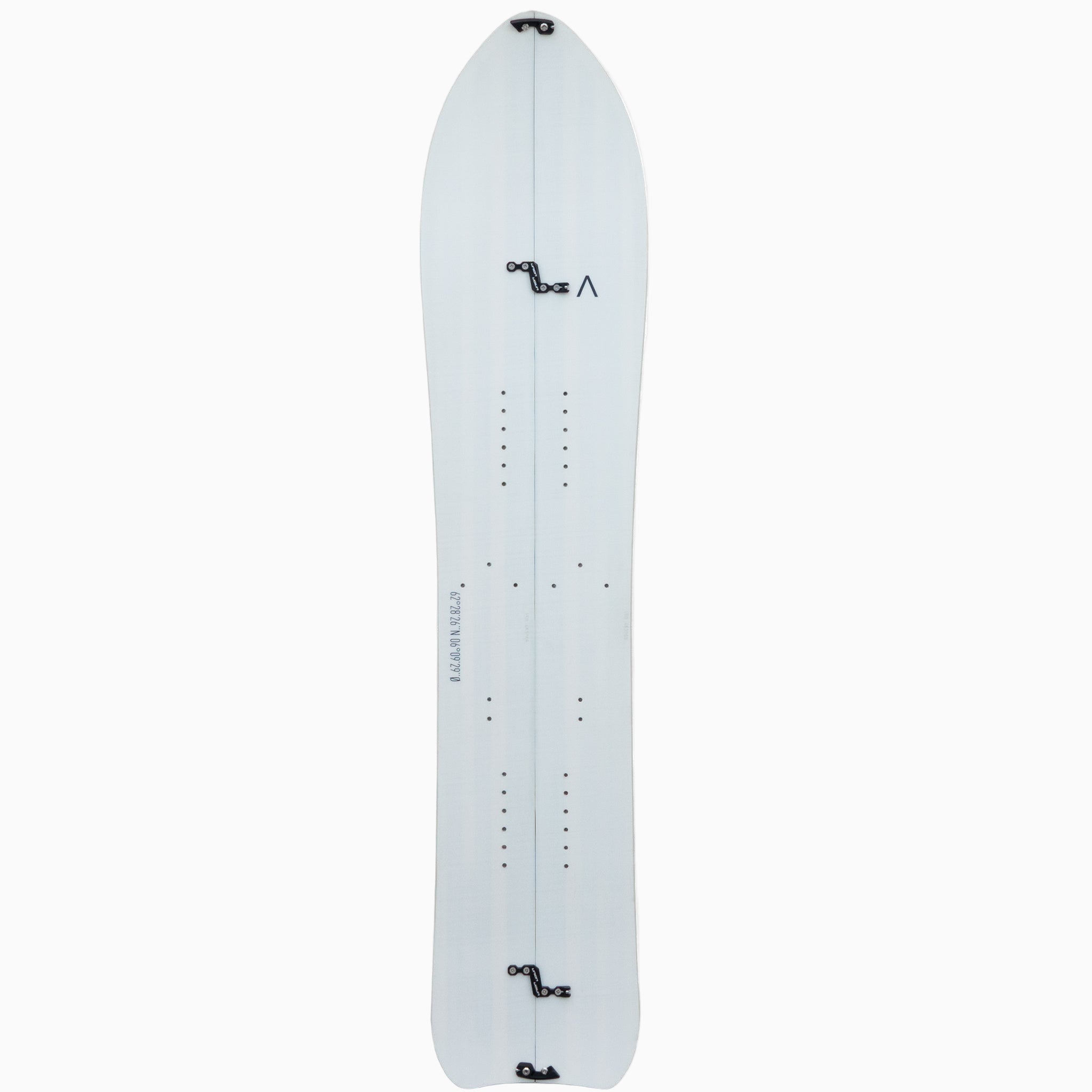 MT 1180s Hokkaido White / Black + Pow Surf Pad