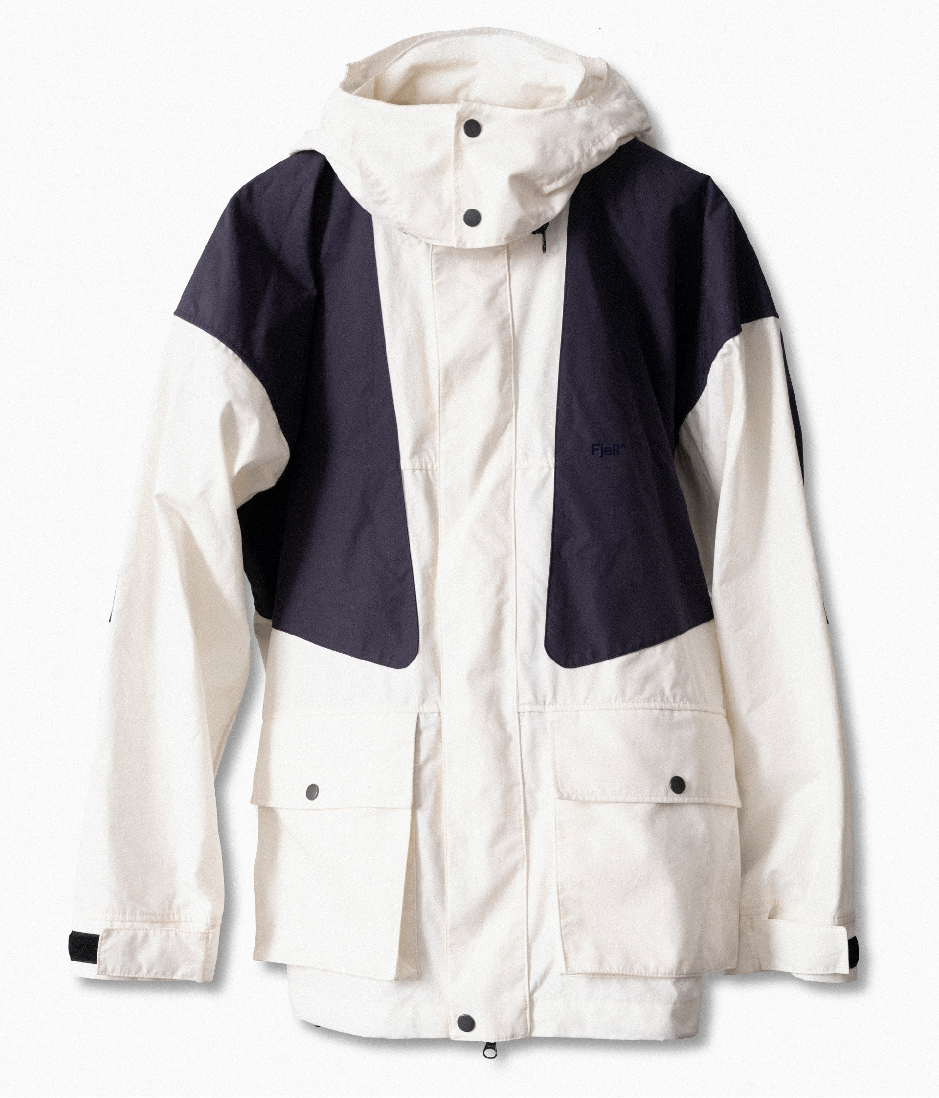 MT Mountain Jacket White / Navy