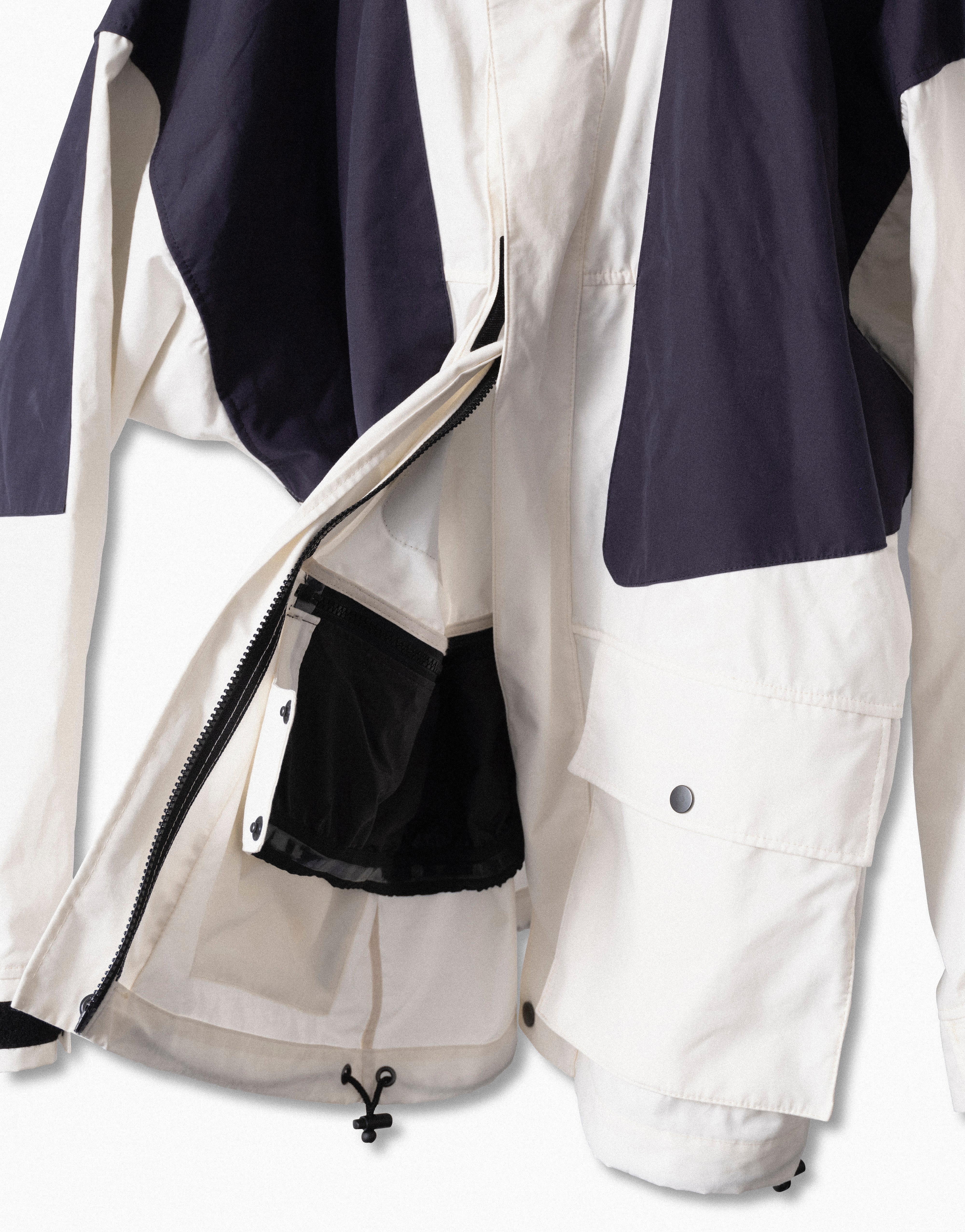 MT Mountain Jacket Navy White